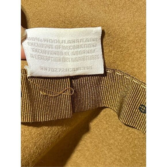 Caramel Fedora | 100% WOOL | Liz Claiborne main image 5